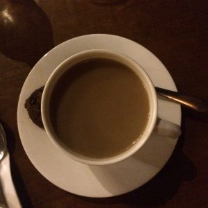 Ini juga kopi - tidak seperti kopi kedai berhias macam-macam, ini kopi jahe. Enak banget... apalagi minum di tempatnya... di Semarang 