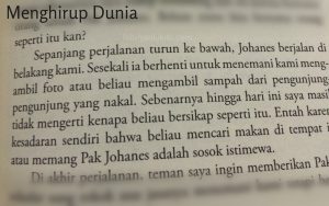 kisah perjalanan menghirup dunia inspirasi