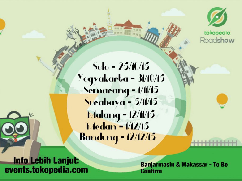 masa depan di tanganmu bersama tokopedia roadshow 2015