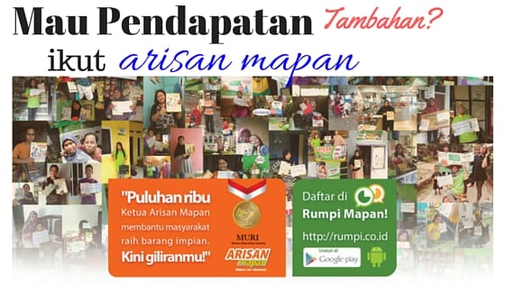 penghasilan tambahan dengan arisan mapan tanpa modal