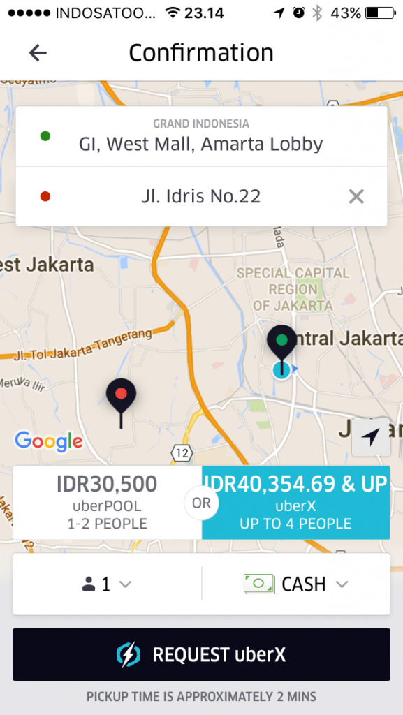 review uberpool jakarta