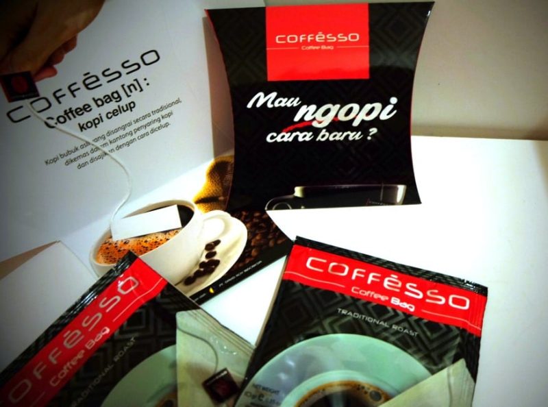 kopi celup cofesso indonesia coffee in bag