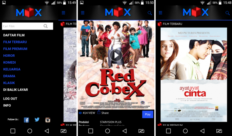 video on demand film indonesia - mox