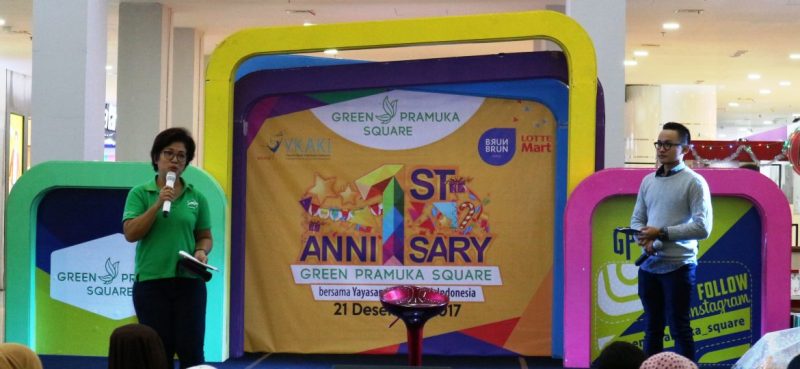 ulang tahun green pramuka square pertama