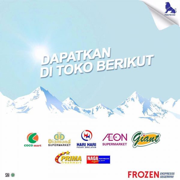 frozen air mineral sponsor utama pertandingan sepakbola indonesia vs islandia