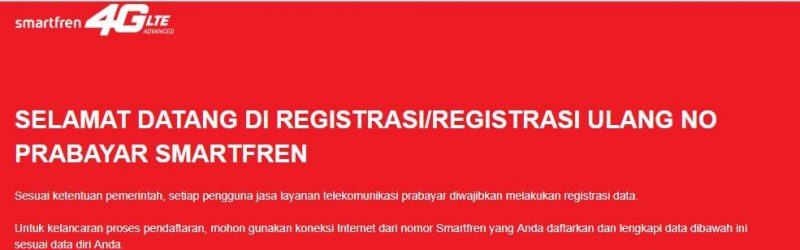 cara daftar ulang kartu prabayar smartfren modem mifi