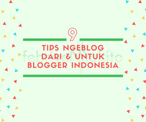 kutipan tips ngeblog dari blogger indonesia