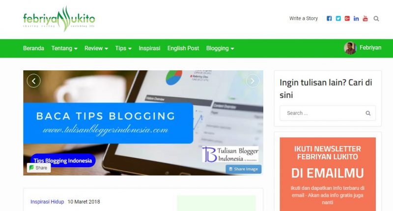 cara menjadi blogger sukses dengan menjadi menonjol