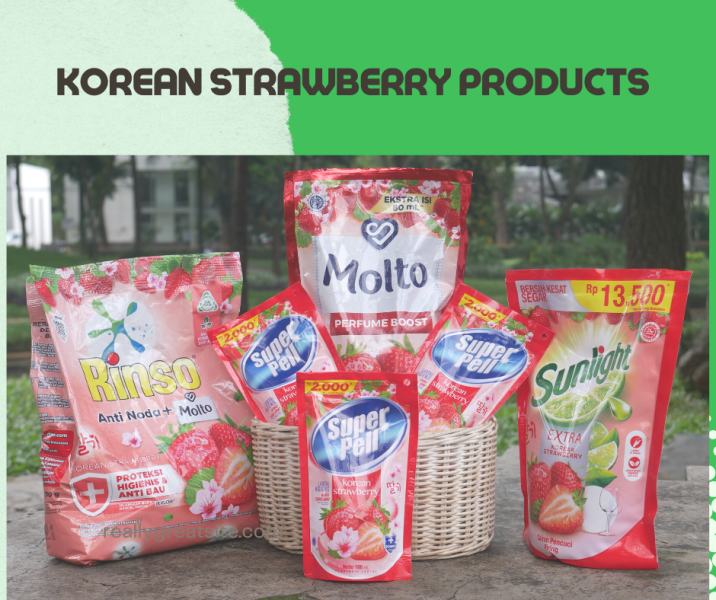korean strawberry product untuk kamu